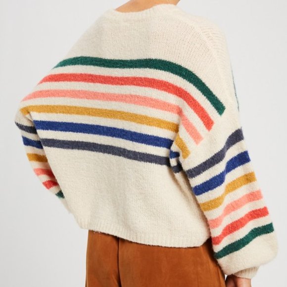Wishlist Rainbow Stripe Sweater M/L - Picture 3 of 12